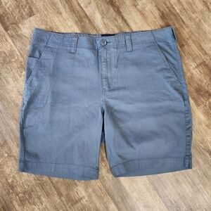 Cremeux Premium Denim Blue Shorts Mens Size 42 99% Cotton